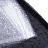 Wholesale of American web flocking mesh fabric, single-sided fleece clothing mesh fabric, veil, headwear, handcrafted doll mesh fabric Application Scenario